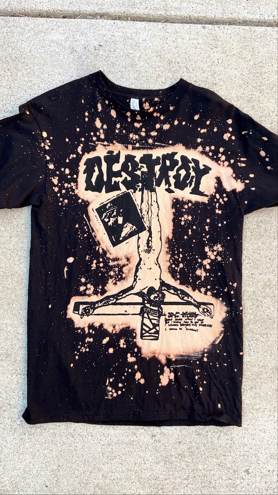 Destroy Seditionaries Jesus Shirt by Addicted to Chaos - Etsy