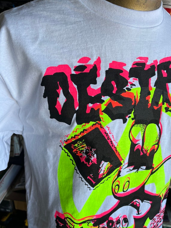 十字架にかけられた MICK-E 破壊シャツ セディショナリーズ スタイル T