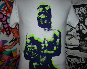 mature** new seditionaries shirt from addicted to chaos "naked footballer with mask"