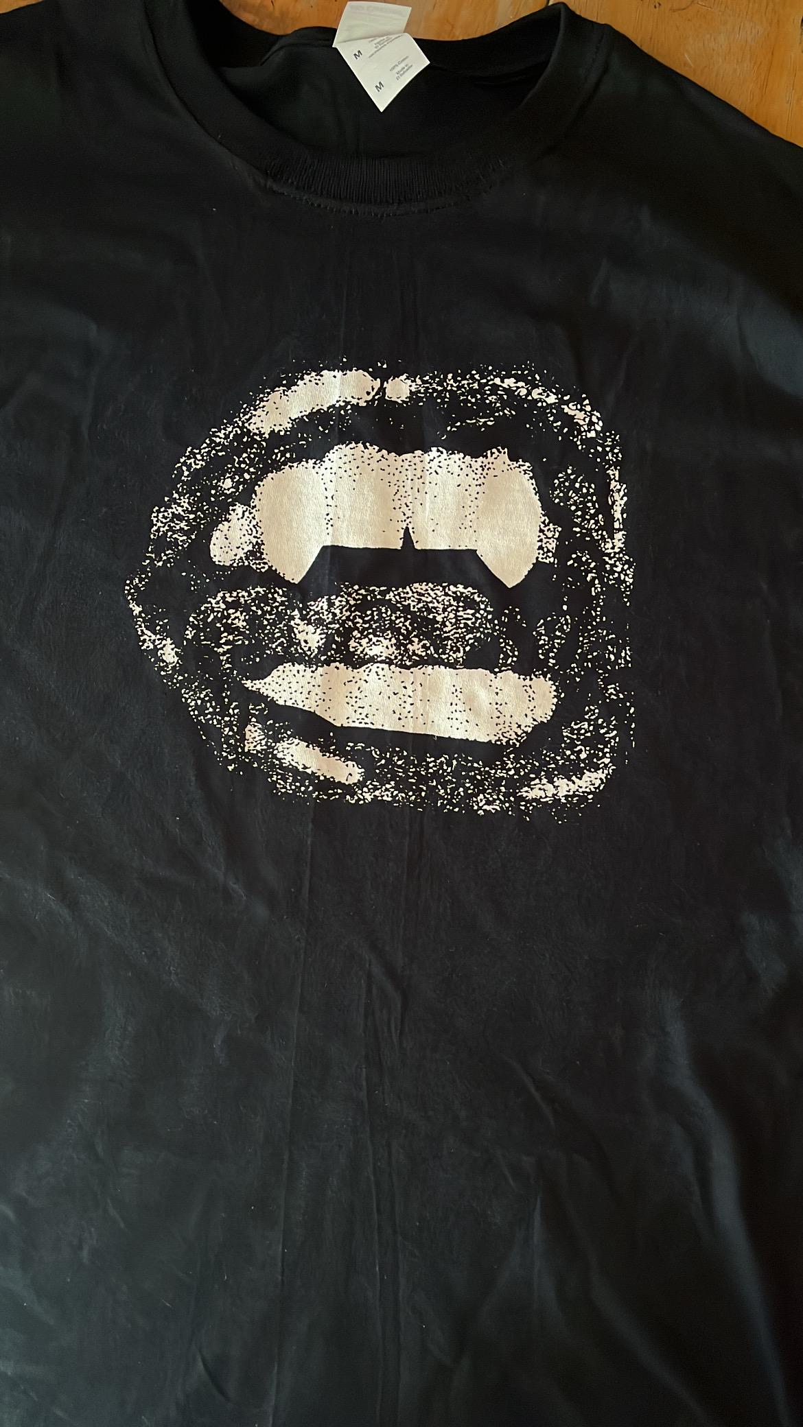 FANGS Punk Shirt by Addicted to Chaos Vampire Teeth Tee - Etsy