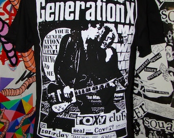 Generation X 1977 flier shirt men's small - XL