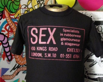 sex 430 kings road seditionaries shirt