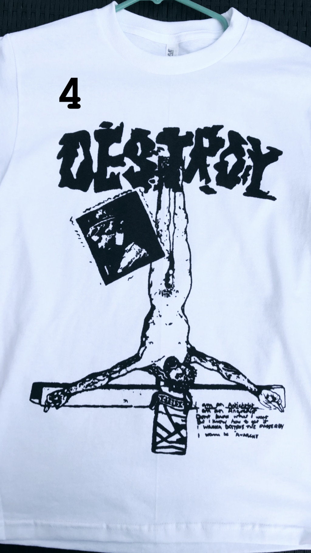 Destroy Seditionaries Jesus Shirt by Addicted to Chaos - Etsy
