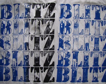 Blitz punk band shirt by addicted to chaos Oi! mens size S - XL
