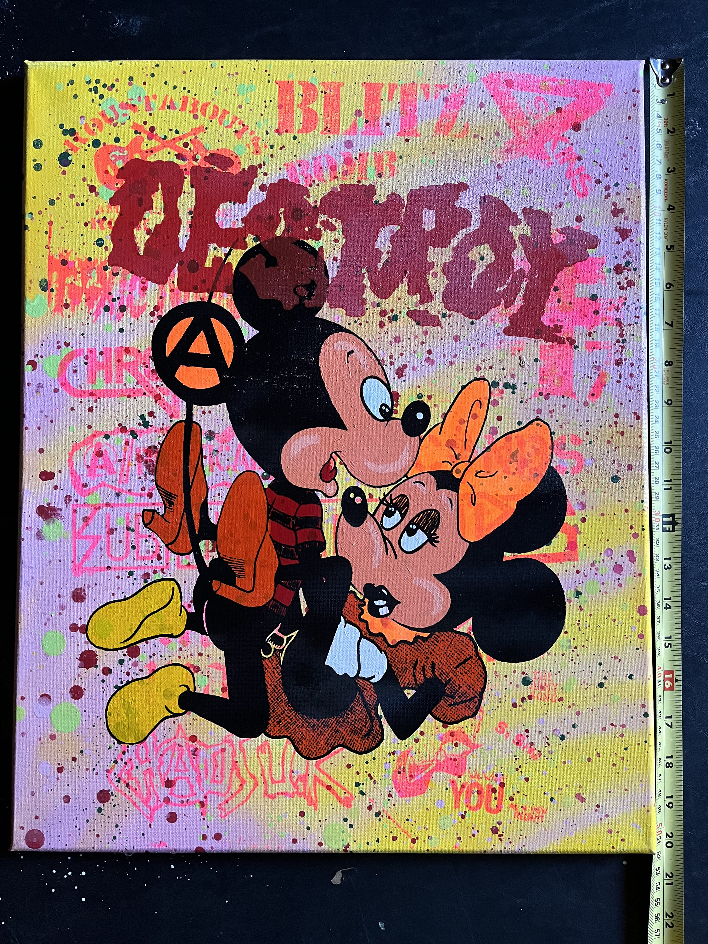 モナステMICHAEL & MICKEY 【アート作品】 モナステMICHAEL & MICKEY