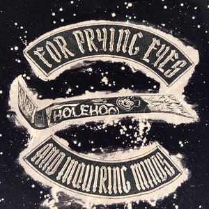 FOR PRYING EYES punk shirt collaboration with drink whiskey eat cigarettes by addicted to chaos