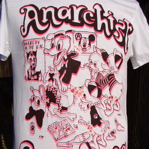 Anarchist Duck Shirt Seditionaries Style Sizes Sm-xxl - Etsy