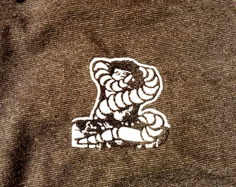 Dcoi Worms "WORMFACE" Embroidered polo shirt