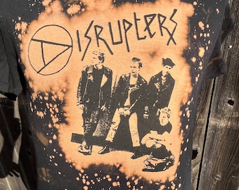 Disrupters uk82 punk band tee