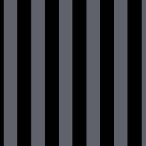 May include: Vertical pattern of alternating black and gray stripes. The stripes are of equal width, creating a simple, graphic design. The color scheme is monochromatic, with a focus on the contrast between black and gray.