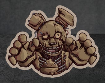 Springtrap | Five nights at Freddy's | Vinyl Sticker |