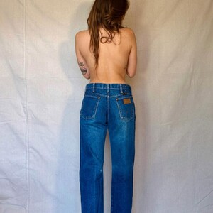 70s Mid Wash Wrangler Denim Jeans Bild 7