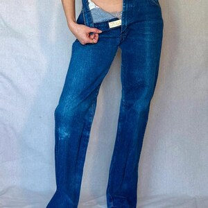 70s Mid Wash Wrangler Denim Jeans Bild 2