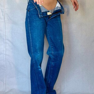 70s Mid Wash Wrangler Denim Jeans Bild 5