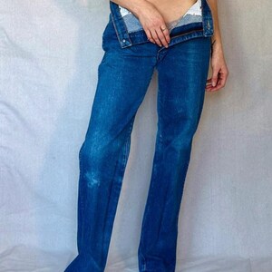 70s Mid Wash Wrangler Denim Jeans Bild 9