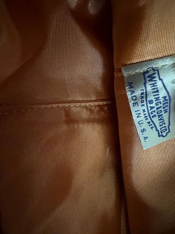 Gorgeous Whiting & Davis Mesh Clutch Evening Bag … - image 5