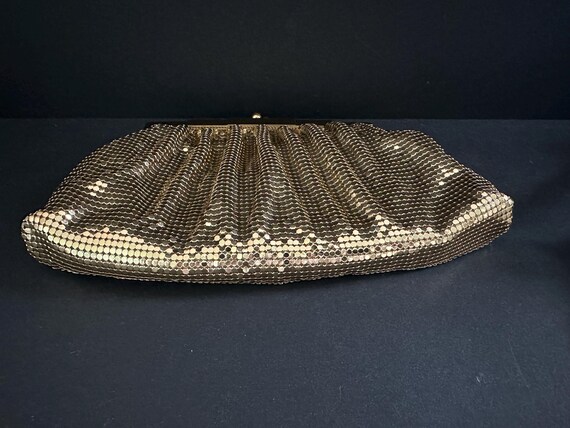 Gorgeous Whiting & Davis Mesh Clutch Evening Bag … - image 2