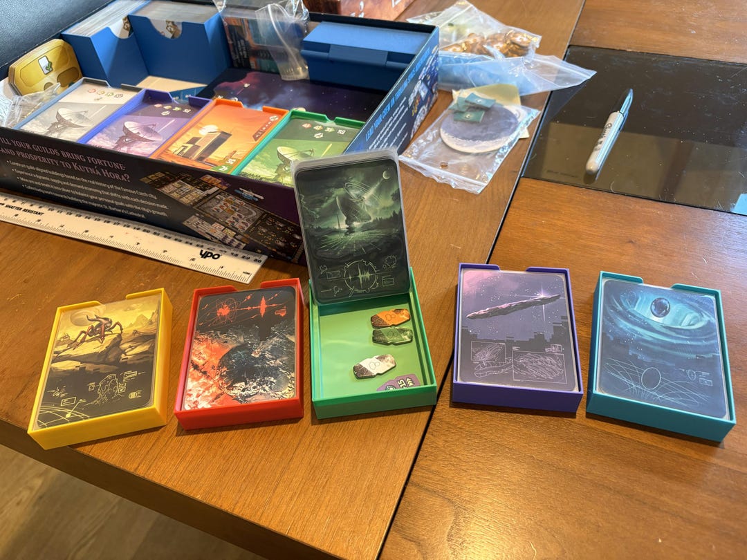 Game Insert Storage SETI Board Game Insert - Storage Solution, 3D Printed - Etsy UK