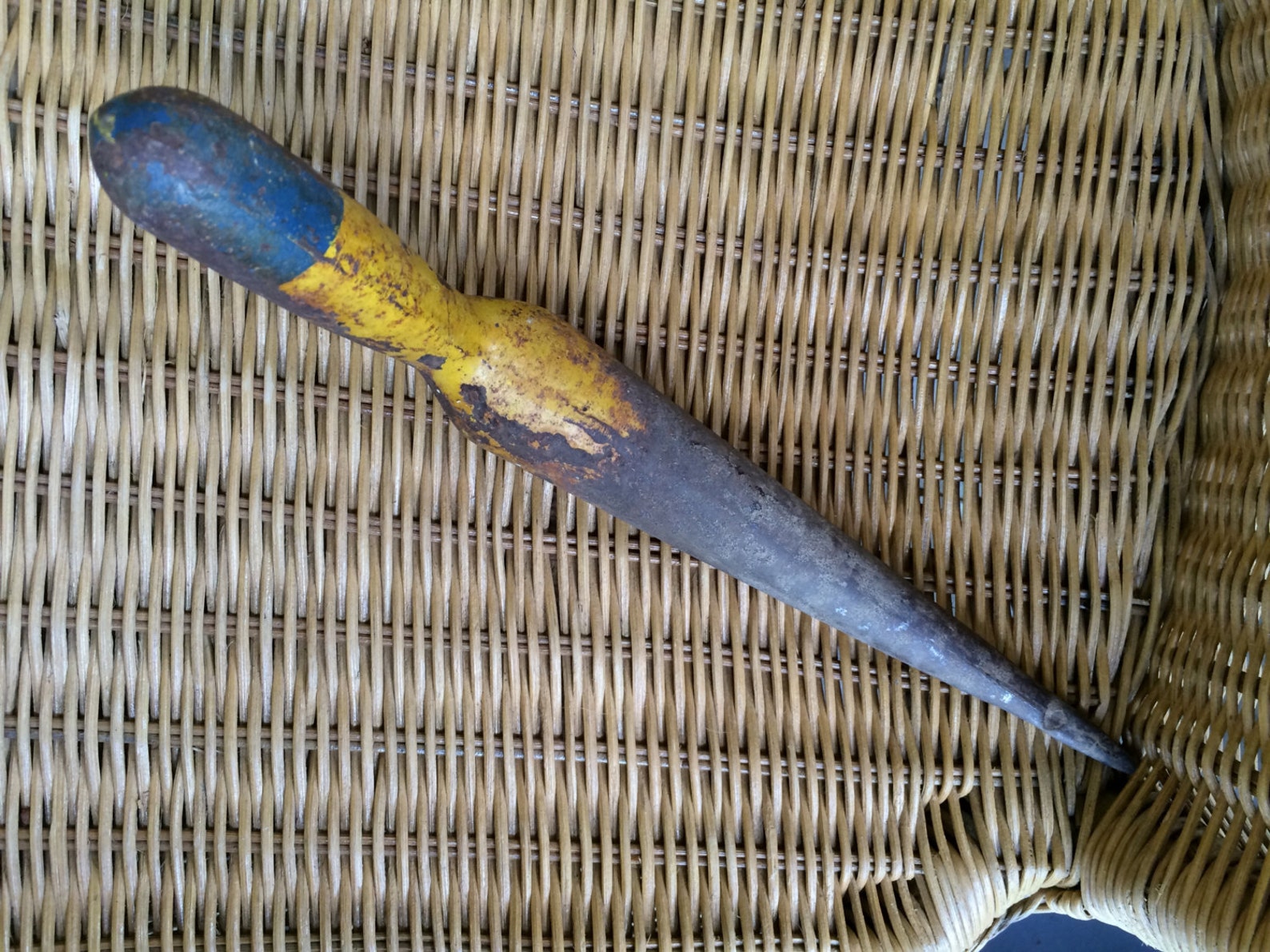 VINTAGE Garden Hand Tool DIBBLE Primitive Antique Rusty Iron Etsy