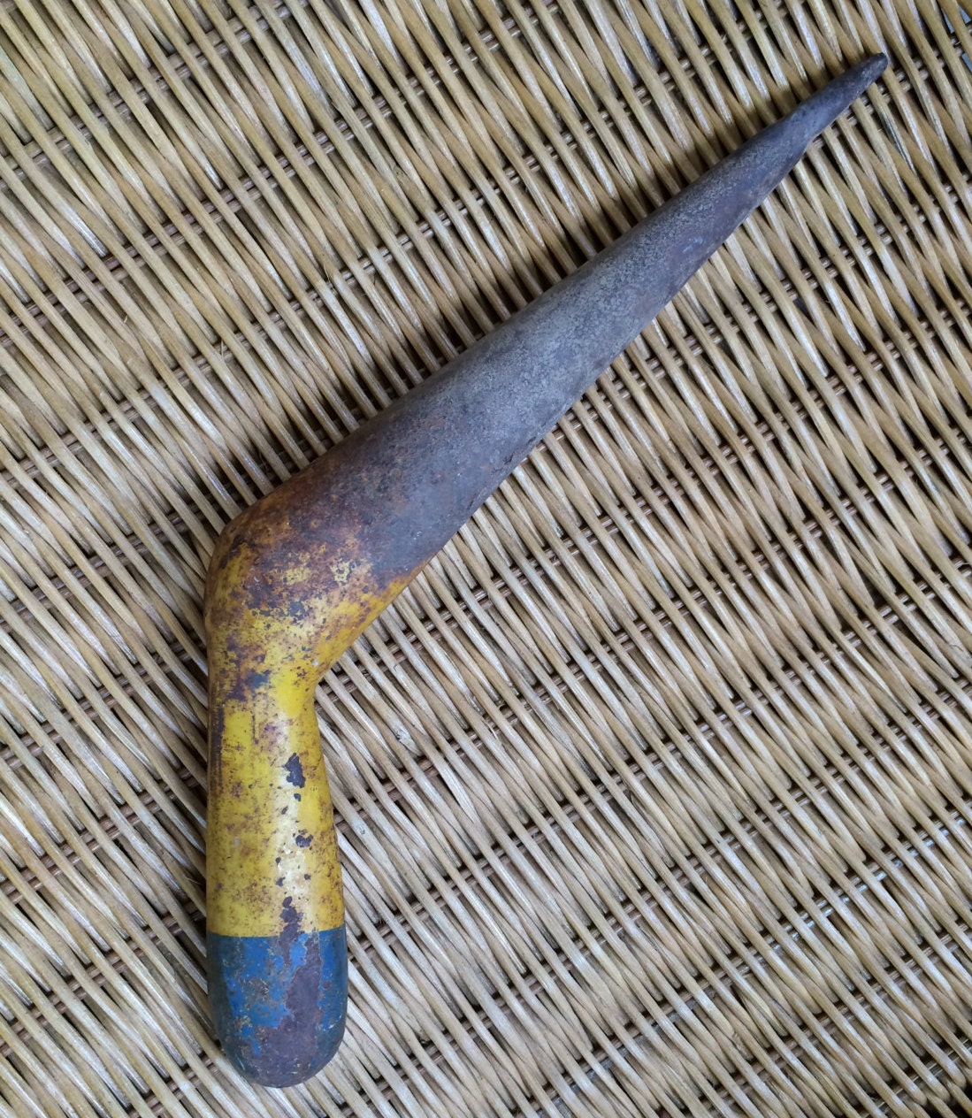 VINTAGE Garden Hand Tool DIBBLE Primitive Antique Rusty Iron Etsy