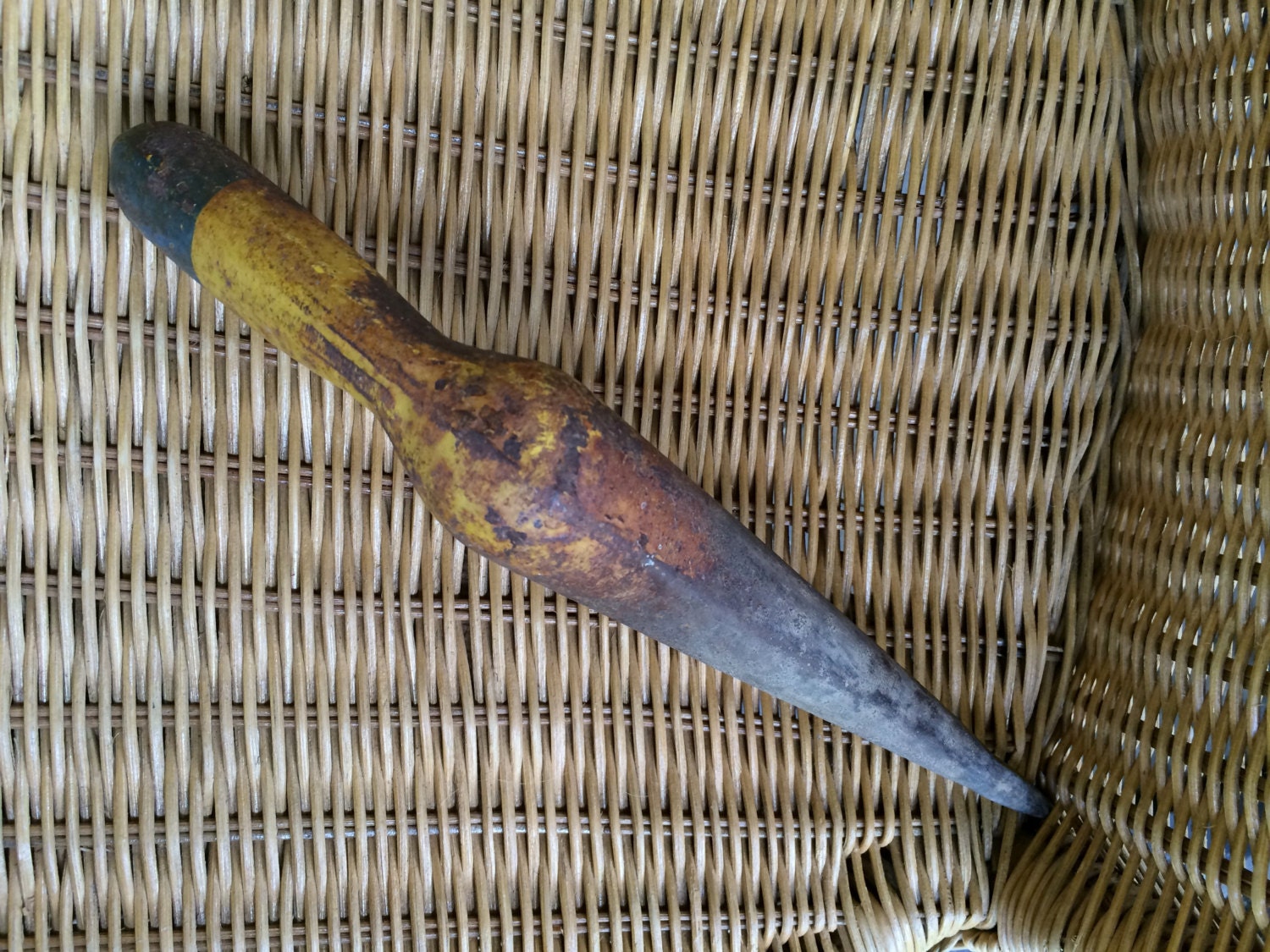 VINTAGE Garden Hand Tool DIBBLE Primitive Antique Rusty Iron Etsy