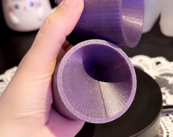 Embudo de purpurina - Herramienta para manualidades con vaso