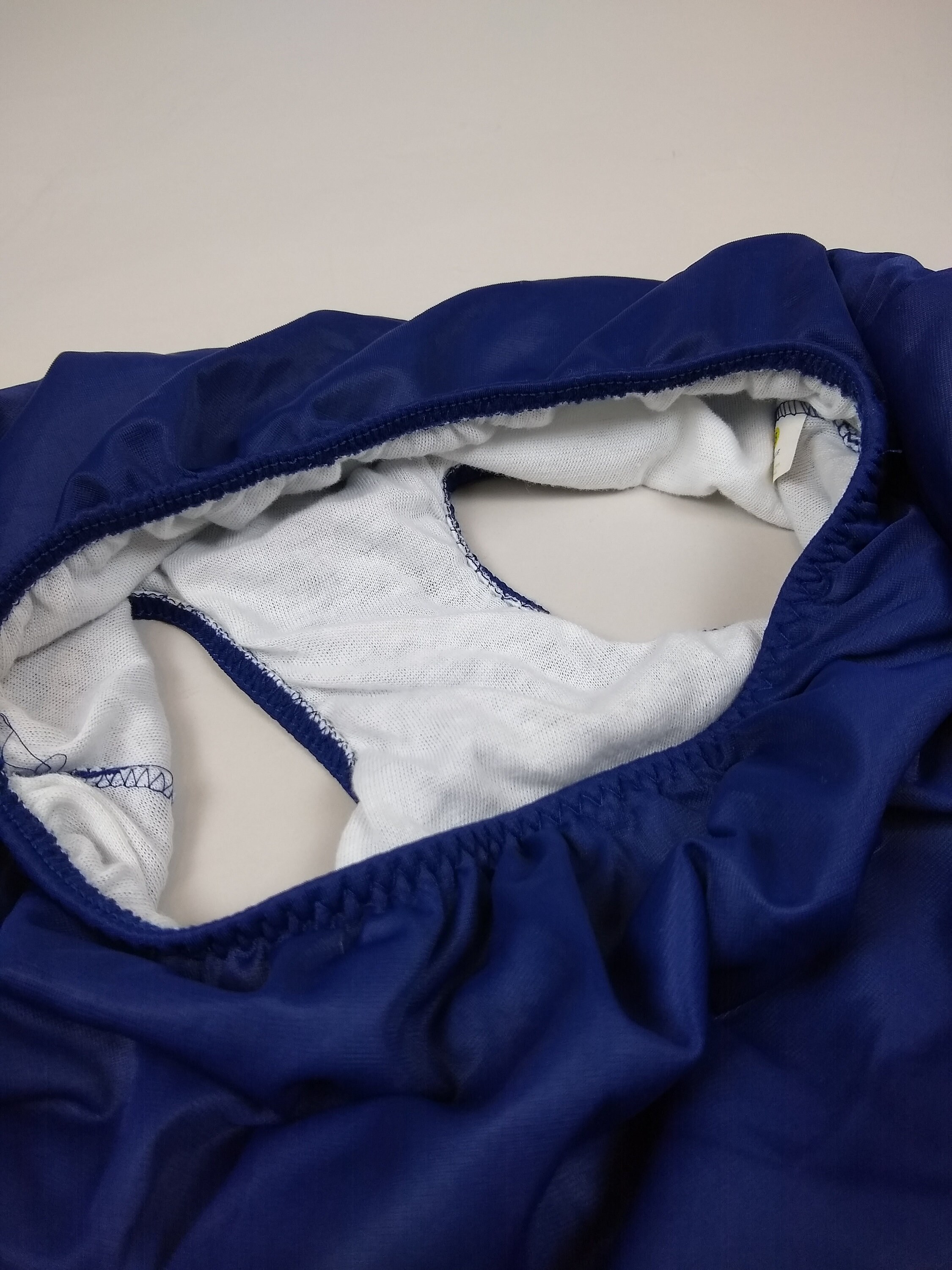 Vintage Blue Nylon Panties Briefs Knickers Full Cotton Lined Etsy UK