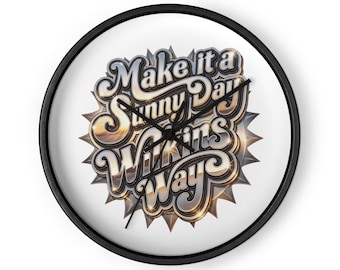 Reloj de pared WLC Sunny Day