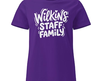 WLC - Equipo Familiar - Camiseta básica de estilo suave para mujer