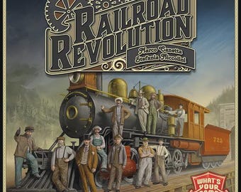 Insert de jeu de société Railroad Revolution (et extension) | Organiseur imprimable 3D | Fichiers numériques uniquement