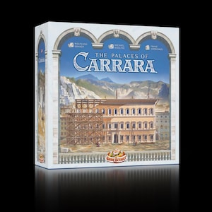 Paläste von Carrara Brettspiel Einlage | 3D Printable Organizer | Nur digitale Dateien
