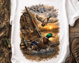Duck Hunting Labradors PNG | Waterfowl Shirt Design (Digital Download)