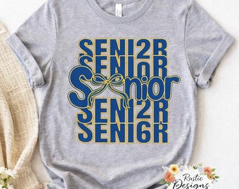 Senior 2026 Sublimation PNG, Class of 2026 Bow Design (Instant Download)