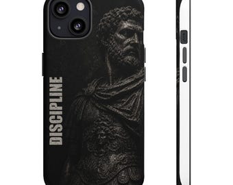 Roman Statue iPhone Case, Greek Sculpture Art Cover, Classical ManCase Design