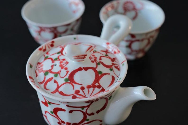 Hasami Porcelain Tea Set - Thumbnail 2