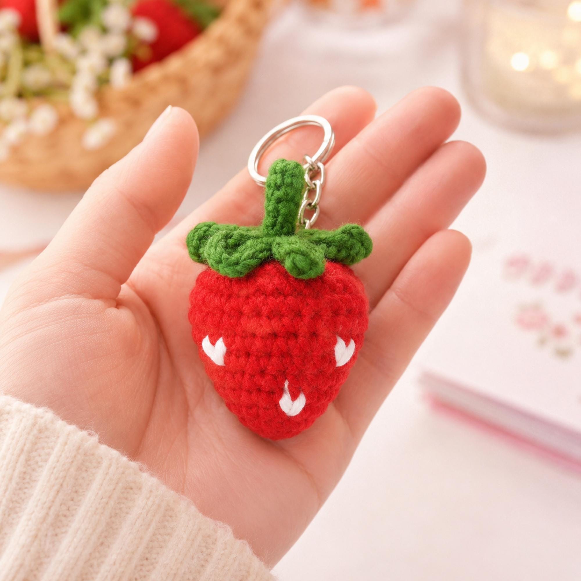 かぎ針編みのフルーツチャーム - Etsy 日本