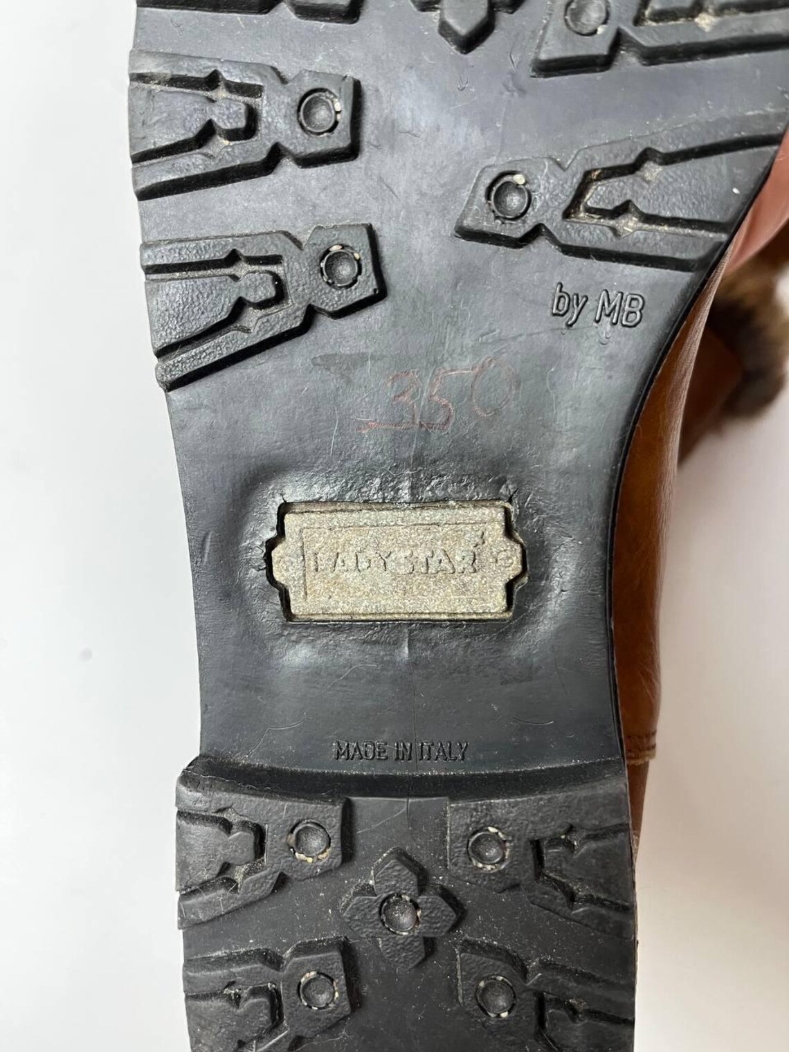 Vintage Italian Leather Fur Lined Boots | Alpine Après-Ski Winter Boots | Made in Italy, foto 4 di 5