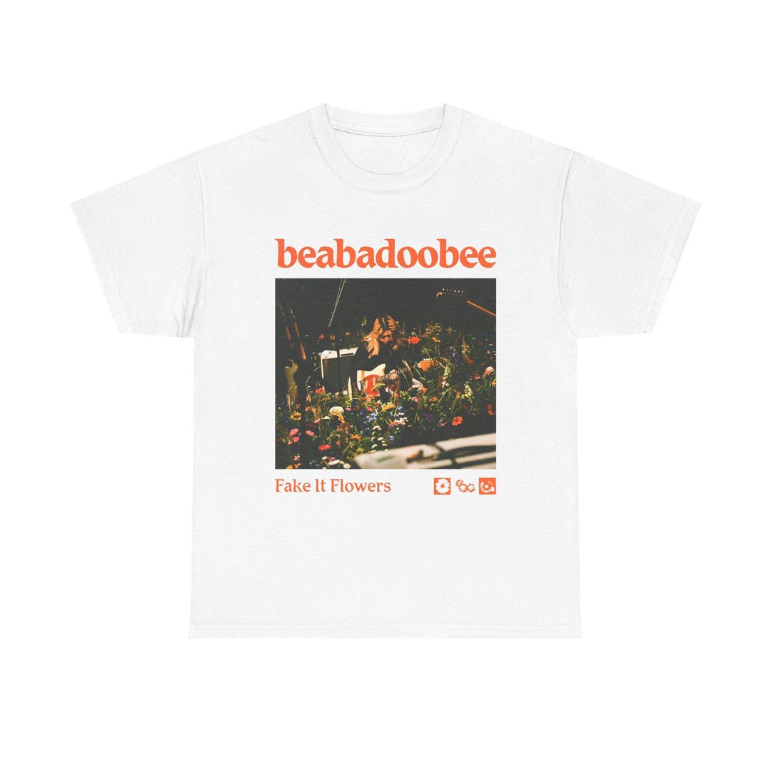 Beabadoobee T-shirt - Pop Music Shirt - Fake It Flowers Album Shirt ...