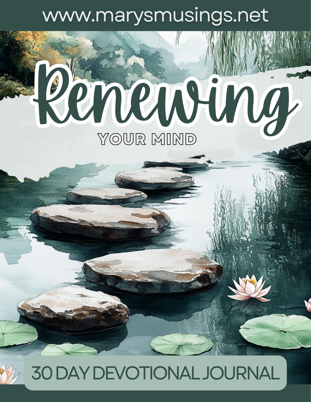 Renewing Your Mind--30 Day Devotional - Etsy