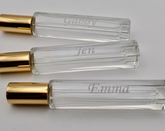 Op maat gegraveerde parfumfles: reisaandenken, cadeau bruidsfeest
