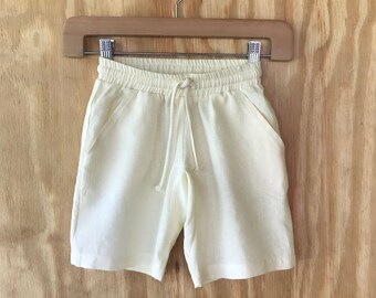 Kids Hemp Shorts, Unisex Kids Clothing, Childrens Organic Shorts, Infant Toddler Hemp Shorts, Kids Vegan, Organic Cotton Childrens Gift, Eco