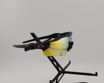Sport Glasses Black Frame & Gold Lens