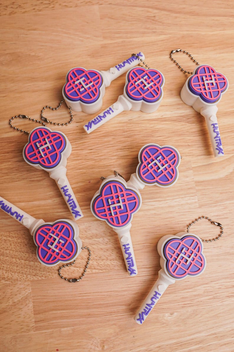 K-pop Demon Hunters Inspired - Huntrix Light Stick Fidget Clicker ...
