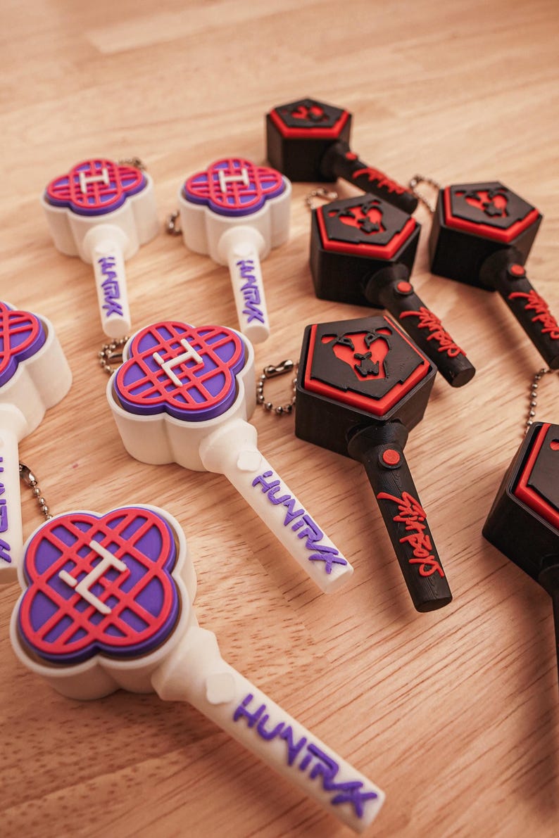 K-pop Demon Hunters Inspired - Huntrix Light Stick Fidget Clicker ...