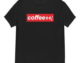Coffee++ geek unisex T-Shirt, programmer & devops gift