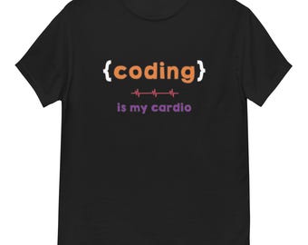 Le codage est mon geek cardio unisexe, cadeau programmeur et devops