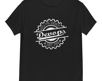 ユニセックス クラシック T シャツ、オタク向けユニセックス T シャツ、プログラマー & DevOps ギフト