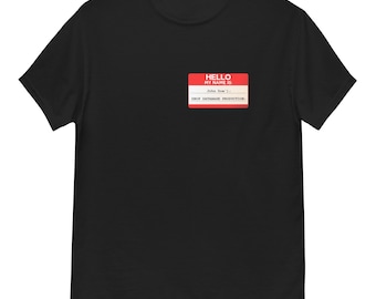 Hallo Injury Geek Unisex T-Shirt, Programmierer & Devops Geschenk