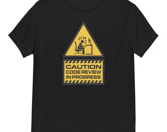 Code Revue in geek geek Unisex T-Shirt, Programmierer & Devops Geschenk