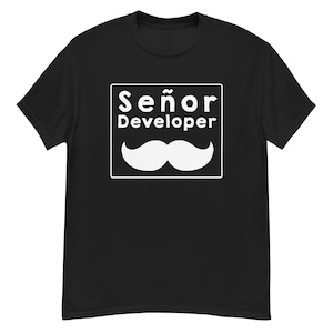 Camiseta unisex "Señor Developer Geek", regalo para programadores y Devops